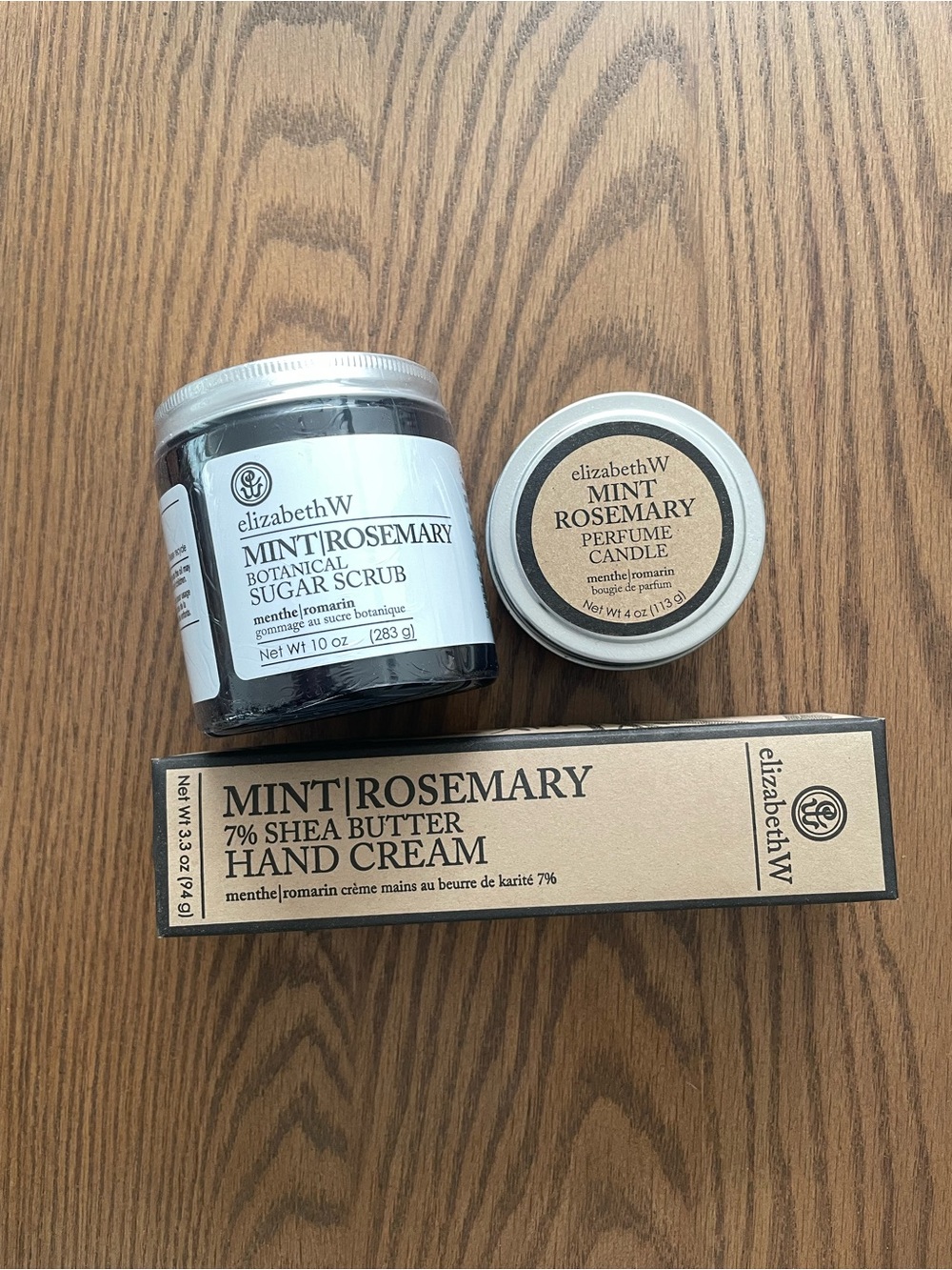 Set of 3 Elizabeth W items